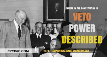 The Constitution's Veto Power: Where Is It?