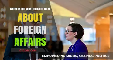 Foreign Affairs: Where in the Constitution?