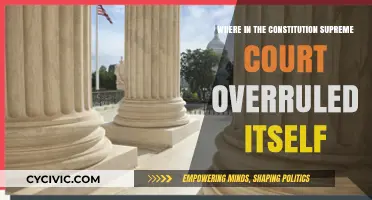 Supreme Court Overruling Itself: Constitutional Contradictions