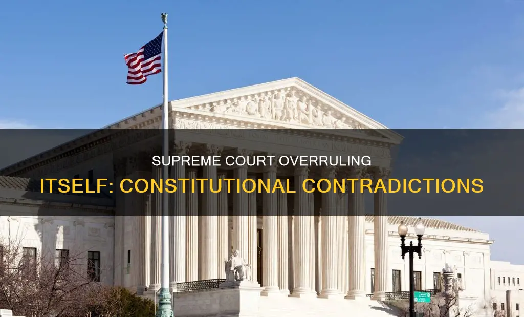 where in the constitution supreme court overruled itself