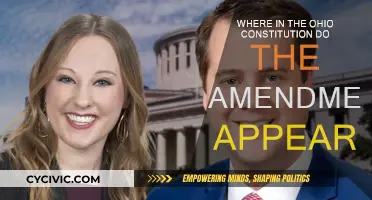 Amendments in Ohio's Constitution: Where Are They?