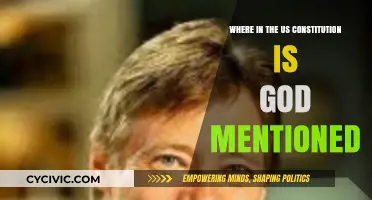 God in the US Constitution: A Mention or Omission?