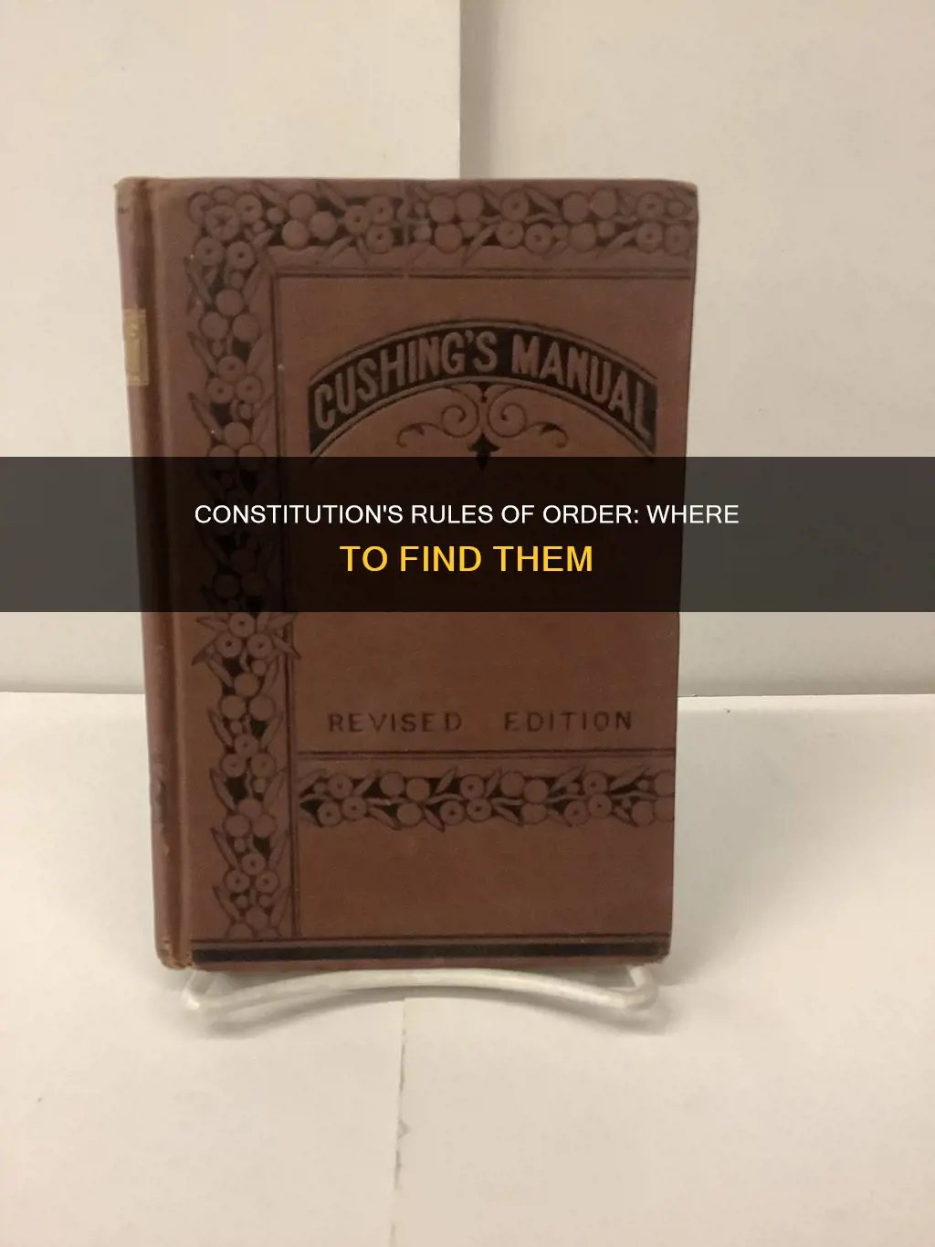where in the us constitution is the rules of proceedings