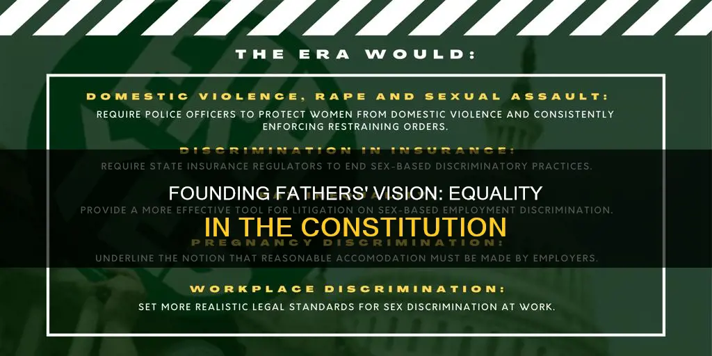 where is all men are created equal in the constitution