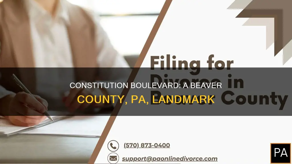 where is constitution blvd in beaver county pa