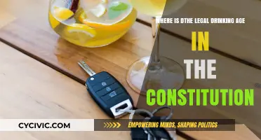 Drinking Age Laws: Where's the Constitution Connection?