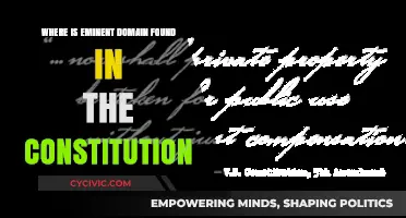 The Constitution's Eminent Domain Clause Explained