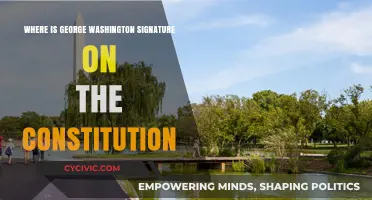 George Washington's Signature: Where is it on the Constitution?