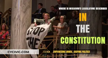 Missouri's Constitution: Legislative Power Explained