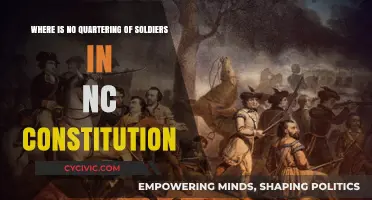 No Soldier Quartering: NC Constitution's Stand
