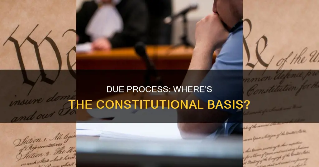 where is substantive due process in the constitution