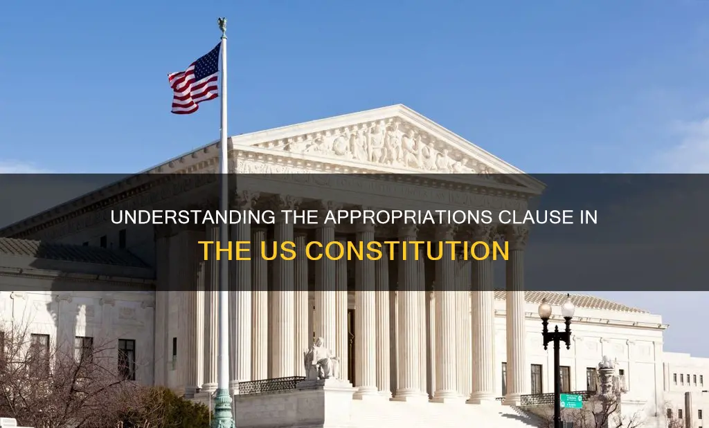 where is the appropriations clause in the constitution
