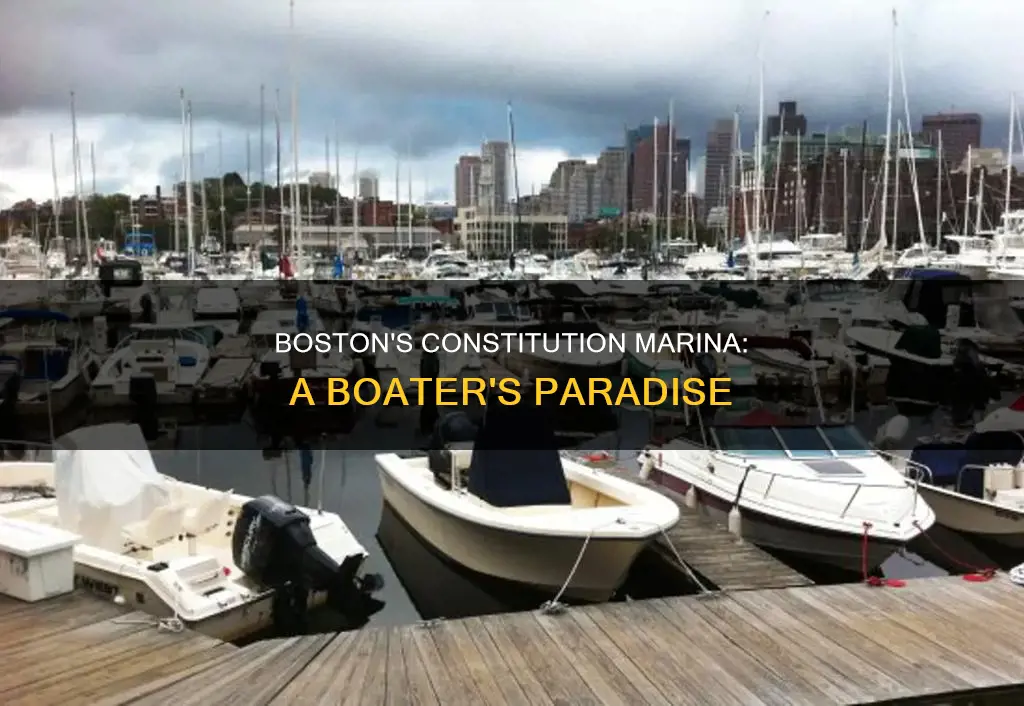 where is the constitution marina in boston ma