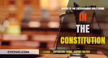 Exclusionary Rule: Where in the Constitution?