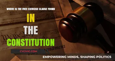 The Free Exercise Clause: Where in the Constitution?