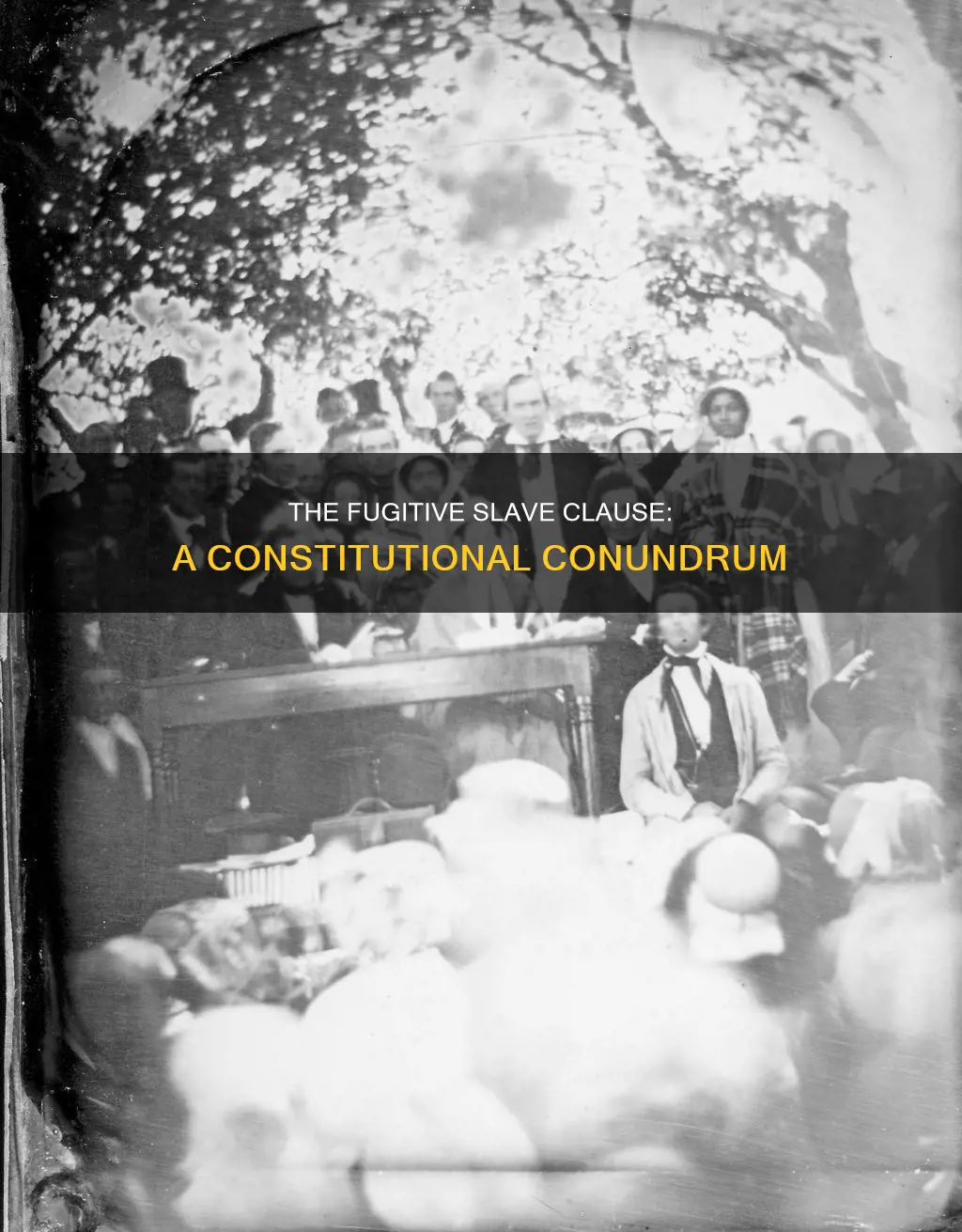 where is the fugitive slave clause in the constitution