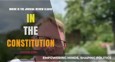 The Supreme Court's Power: Judicial Review Clause