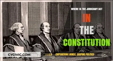 The Judiciary Act: Constitutional Cornerstone