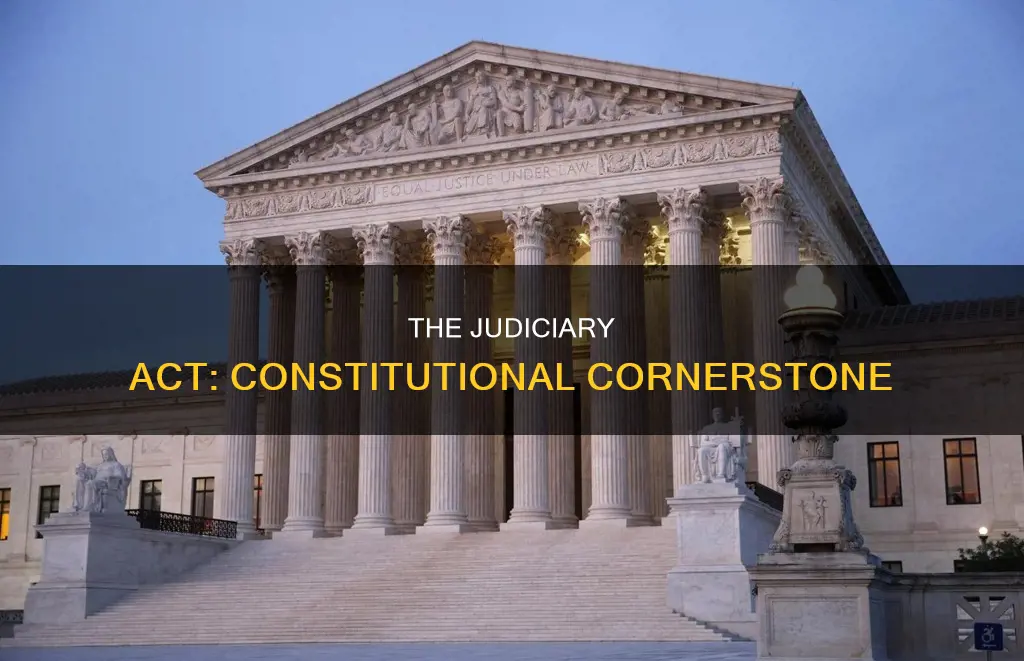 where is the judiciary act in the constitution