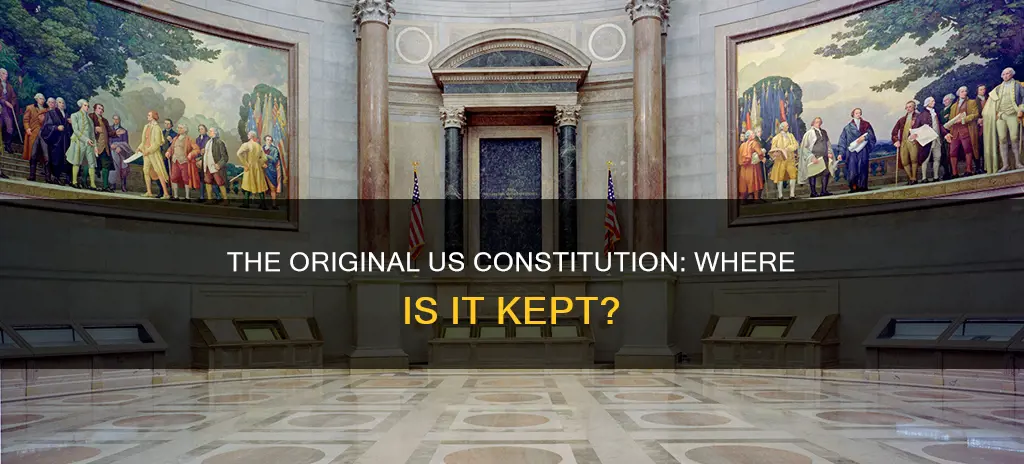 where is the original signed handwritten constitution kept