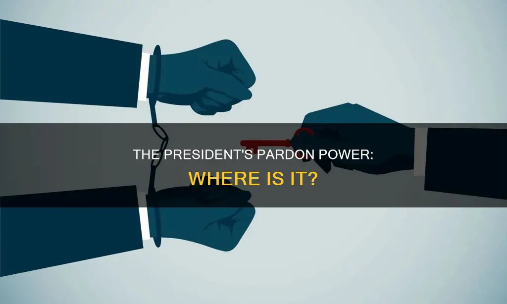 where is the pardon power in the constitution