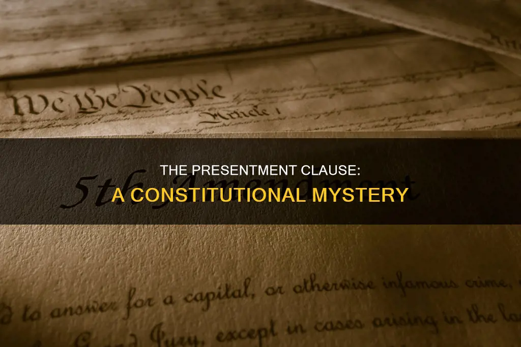 where is the presentment clause in the constitution