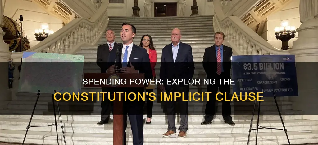 where is the spending power found in the constitution text