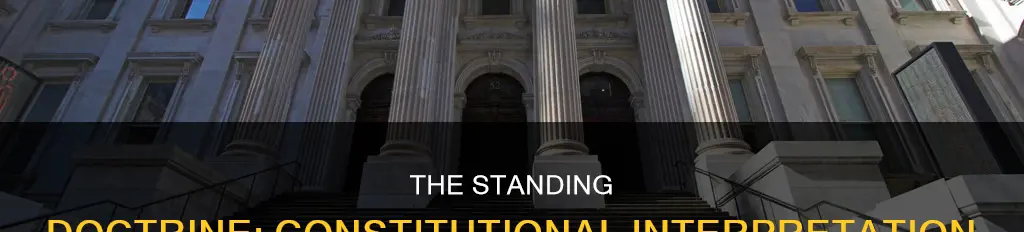 where is the standing doctrine of the constitution