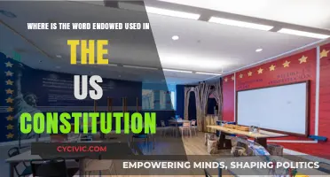 The Constitution's Use of "Endowed": Exploring the Text
