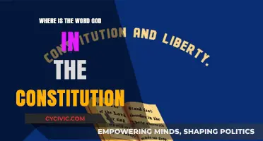 The Constitution and God: Where's the Connection?
