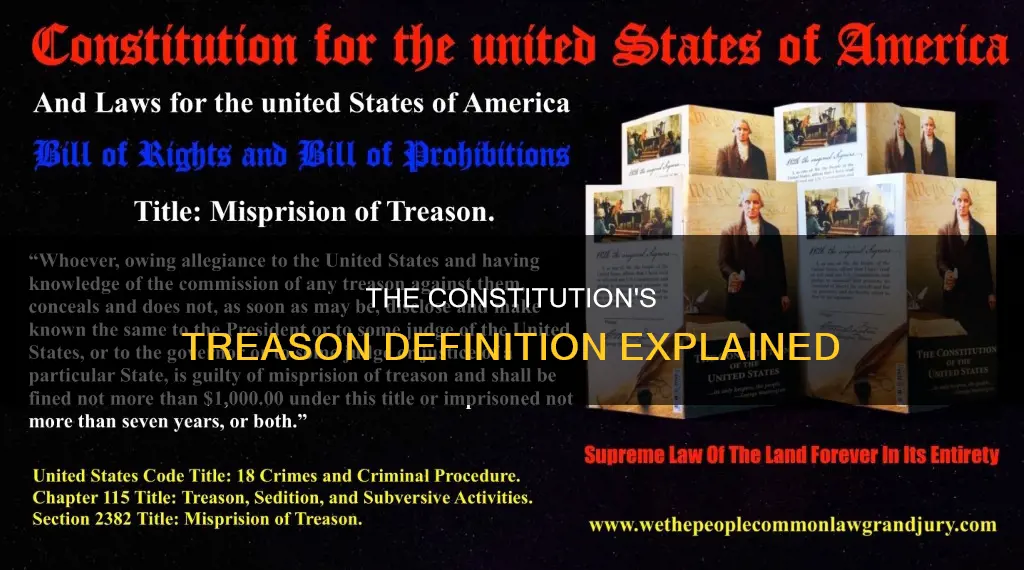 where is treason defined in the constitution answers com