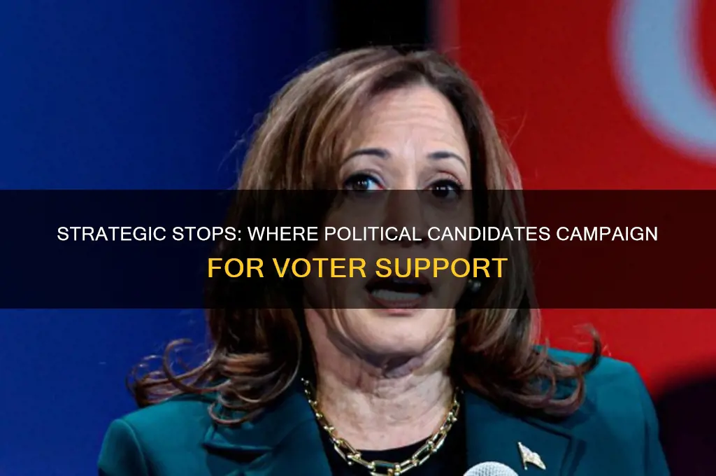 where political candidates visit