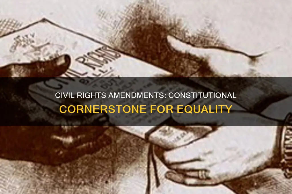 where the civil rights amendments in the constitution