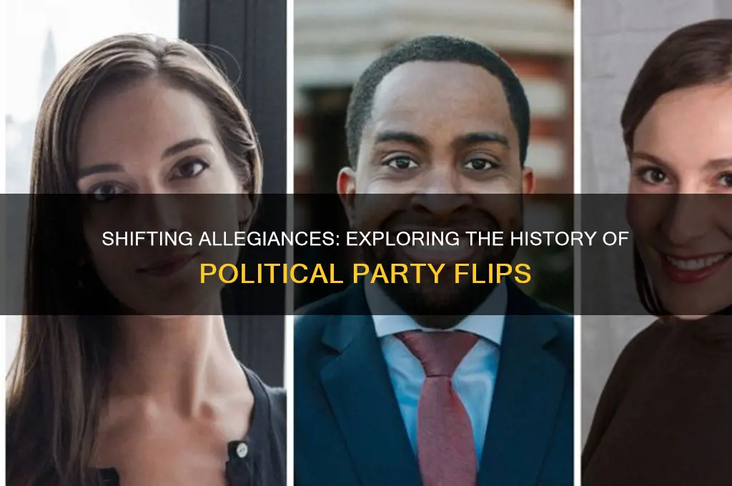 where the political parties ever flipped