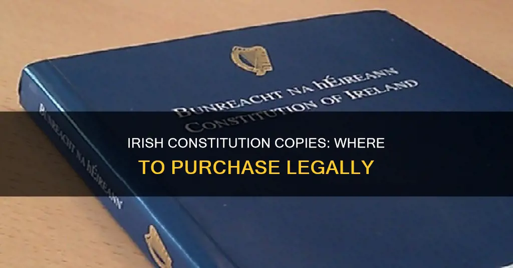 where to buy a copy of the irish constitution