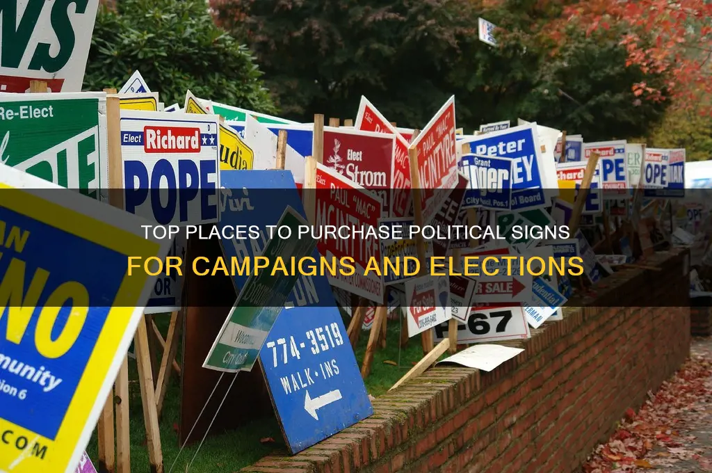 where to buy political signs