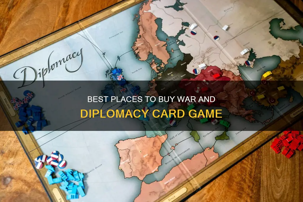 where to buy war and diplomacy card game