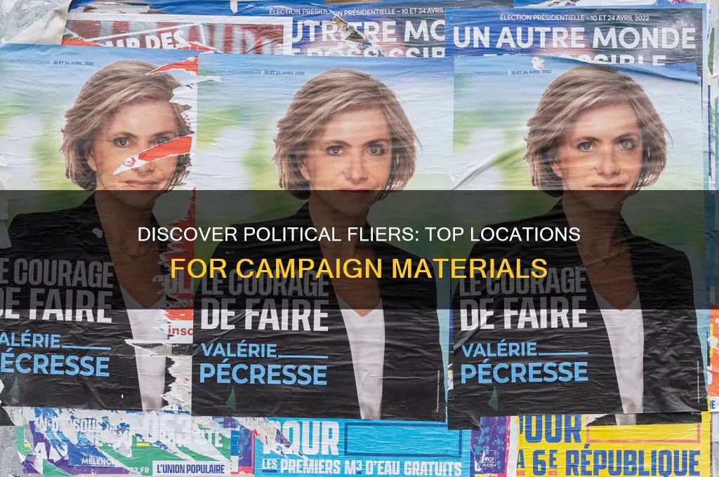 where to find political fliers