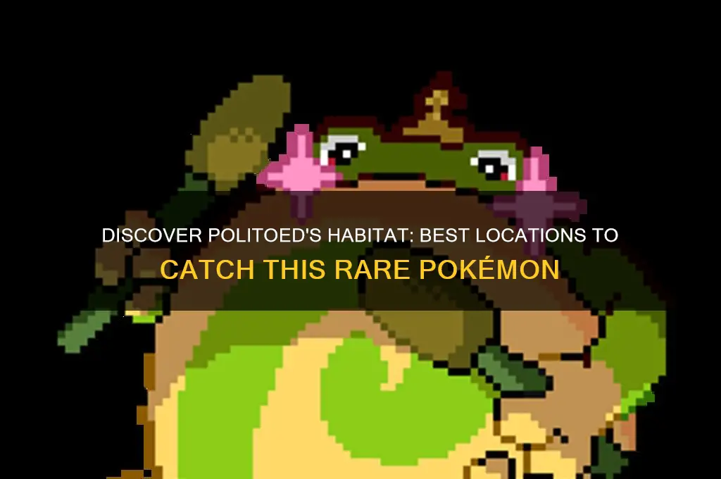where to find politoed