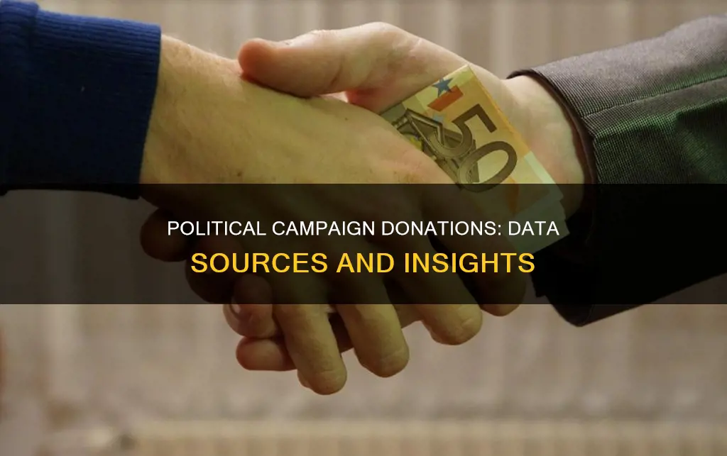 where to get political campaign donation data
