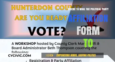 Mailing Your Political Party Affiliation Form: The Correct Address Guide
