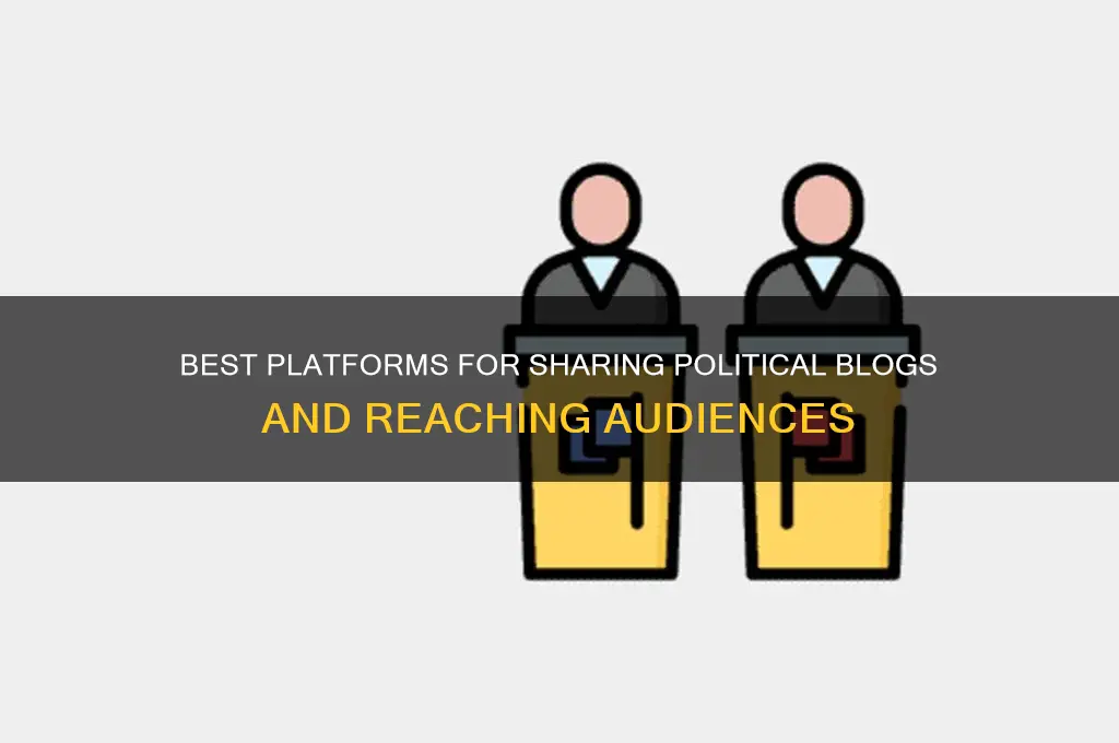 where to post political blogs