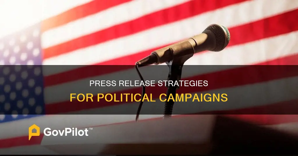 where to publish a press release for a political campaign