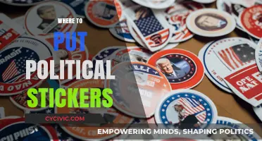 Strategic Spots: Where to Display Political Stickers Effectively