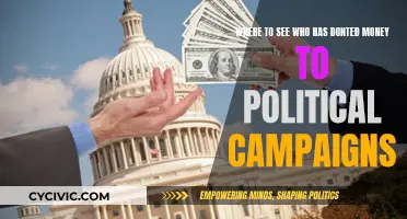 Political Donations: Tracking Money Trail to Campaigns