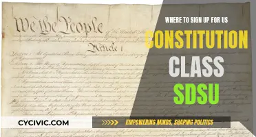 Sign Up for SDSU's US Constitution Class