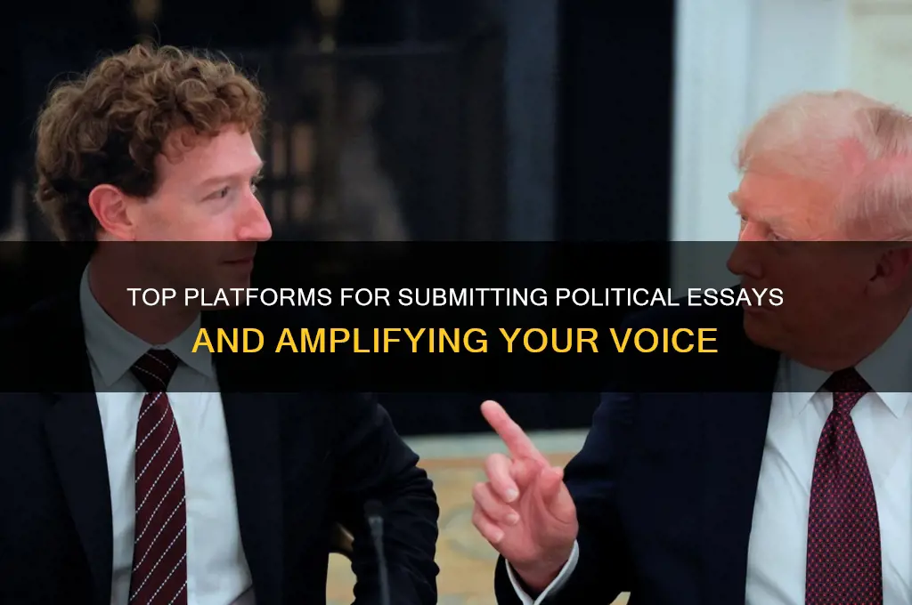 where to submit political essays