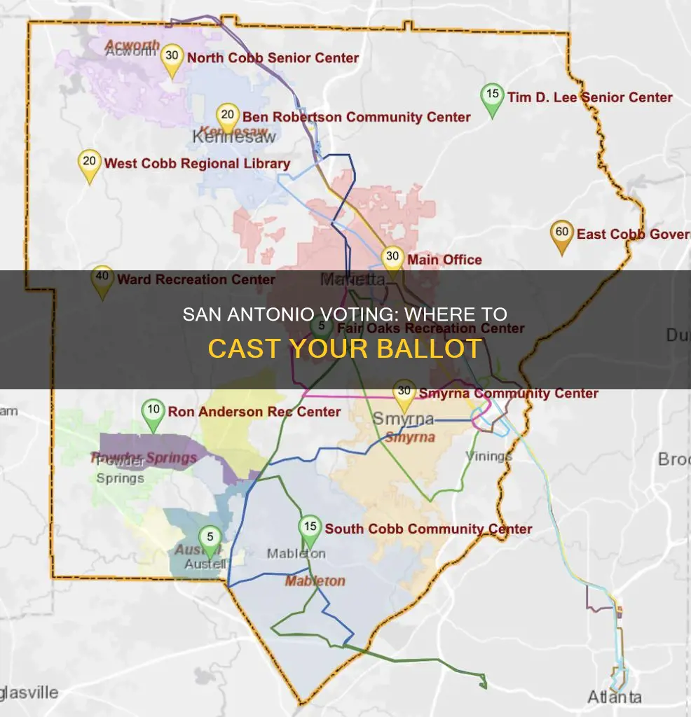 where to vote in san antonio for constitutional amendments