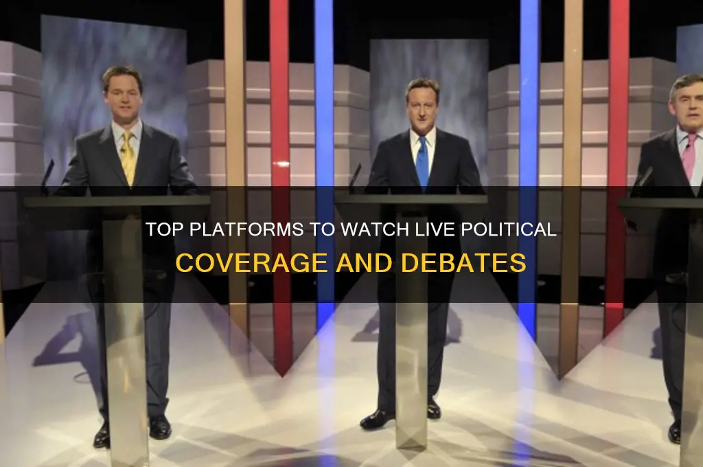 where to watch politics live
