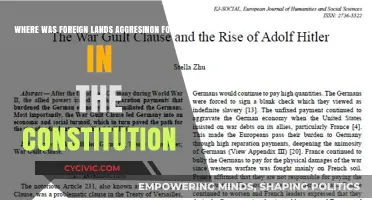 Foreign Aggression: Where's the Constitution's Take?